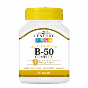 21st Century B-50 Complex Prolonged Release - Витамин B Комплекс | 60 tabs
