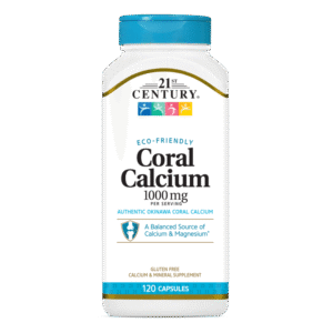 21st Century Coral Calcium 1000mg - Корал Калций, Разфасовка 120 caps