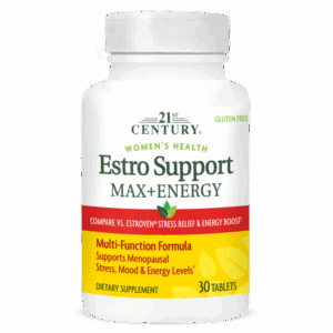 21st Century Estro Support Max + Energy - Естроген Комплекс, Разфасовка 30 tabs