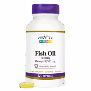 21st Century Fish Oil 1000mg - Омега 3 Рибено Масло, Разфасовка 120 sgels