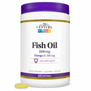 21st Century Fish Oil 1000mg - Омега 3 Рибено Масло, Разфасовка 60 sgels