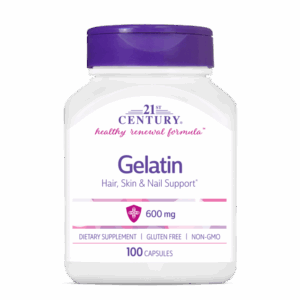 21st Century Gelatin 600mg - Желатин, Разфасовка 100 caps