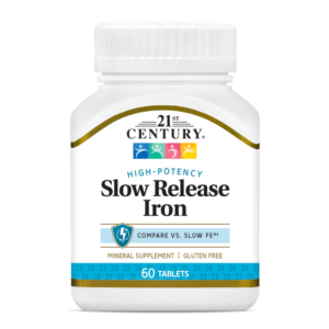 21st Century Iron Slow Release - Желязо Разфасовка 60 tabs