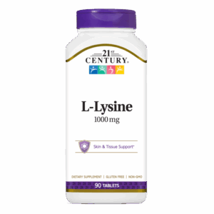 21st Century L-Lysine 1000mg - Л-Лизин | 90 tabs