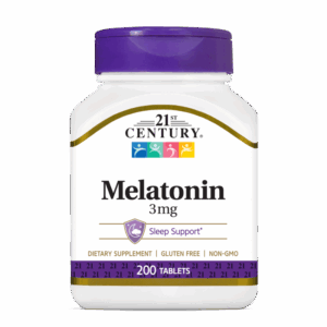 21st Century Melatonin 3mg - Мелатонин, Разфасовка 200 tabs