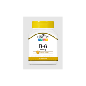 21st Century Vitamin B-6 100mg - Витамин B-6 | 110 tabs