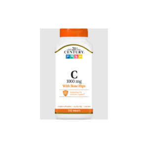 21st Century Vitamin C 1000mg + Rose Hips - Витамин C | 110 tabs