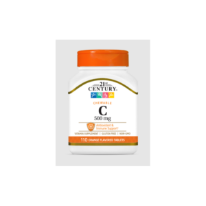 21st Century Vitamin C 500mg - Chewable - Витамин C | 110 chew