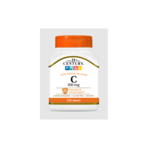 21st Century Vitamin C 500mg Prolonged Release - Витамин C, Разфасовка 110 tabs