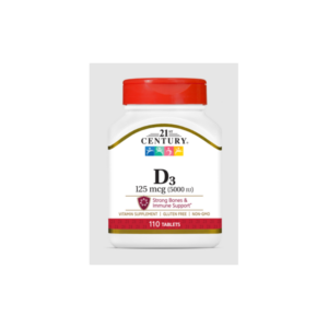 21st Century Vitamin D3 125mcg (5000IU) - Tabs - Витамин D | 110 tabs