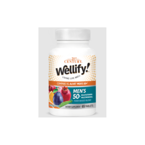 21st Century Wellify Mens 50+ - Мултивитамини за Мъже, Разфасовка 65 tabs