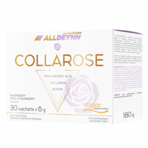 Allnutrition AllDeynn Collarose - Колаген, Вкус Ягода с малина, Разфасовка 6g