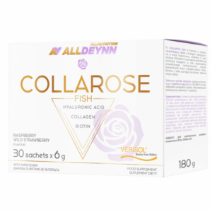 Allnutrition AllDeynn Collarose Fish - Колаген, Вкус Ягода с малина, Разфасовка 6g