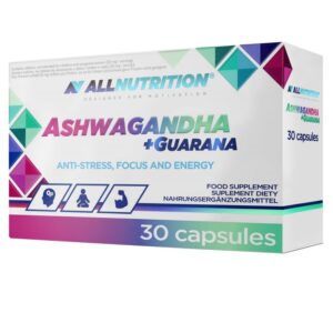 Allnutrition Ashwagandha + Guarana - Ашваганда + Гуарана, Разфасовка 30 caps