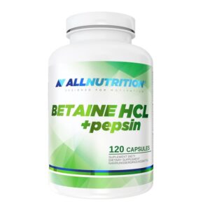 Allnutrition Betaine HCL + Pepsin - Бетаин + Пепсин, Разфасовка 120 caps