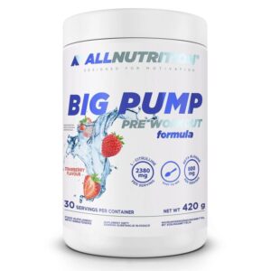 Allnutrition Big Pump Pre-Workout - Азотен Бустер, Вкус Портокал, Разфасовка 0.420kg