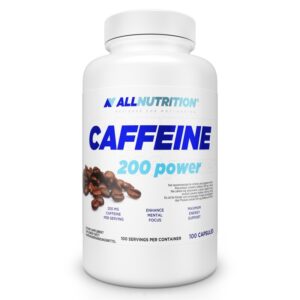 Allnutrition Caffeine 200 Power - Кофеин, Разфасовка 100 caps