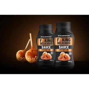 Allnutrition F**King Delicious Sauce - Диетичен Сироп, Вкус Солен карамел, Разфасовка 500g