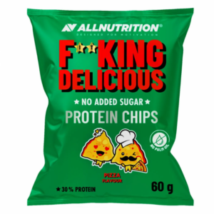 Allnutrition F**King Delicious Protein Chips Pizza - Протеинов Чипс, Вкус Пица, Разфасовка 60g