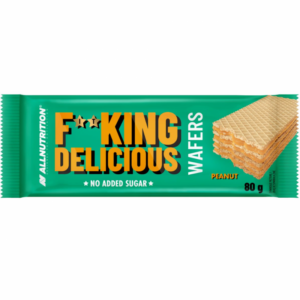 AllNutrition F**King Delicious Wafers - Вафла, Вкус какао, Разфасовка 80g
