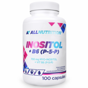 AllNutrition Inositol + B6 (P-5-p) - Inositol + Vitamin B6, Pack of 100 caps