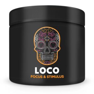 Allnutrition LOCO Focus & Stimulus - Nitrogen Booster, Kiwi Grape Flavor, Package 240g