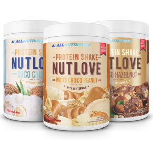 Allnutrition NutLove Protein Shake - Протеин, Вкус Бял шоколад с фъстъци, Разфасовка 0.630kg