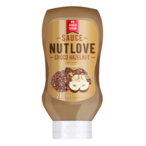 Allnutrition NutLove Sauce - Choco Hazelnut - Диетичен Сироп, Вкус Шоколад с лешник, Разфасовка 280g