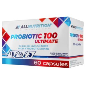 Allnutrition Probiotic 100 Ultimate - Пробиотик, Разфасовка 60 caps