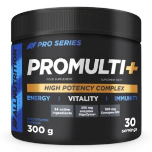 AllNutrition ProMulti+ - Мултивитамини за Мъже, Вкус Мултивитамин, Разфасовка 300g