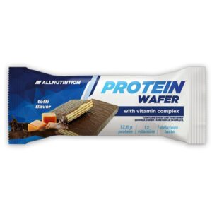 Allnutrition Protein Wafer - Protein Bar, Vanilla Flavor, 35g Package