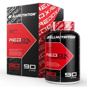 Allnutrition Redox Hardcore - Термогенен Фет Бърнър + Подарък Fat Caliper, Разфасовка 90 caps