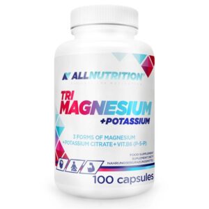 Allnutrition Tri Magnesium + Potassium - Magnesium + Potassium, Pack size 100 caps