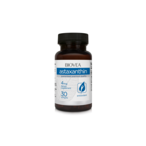 Biovea Astaxanthin 4mg - Астаксантин, Разфасовка 30 sgels