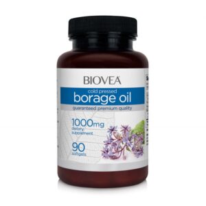 Biovea Borage Oil 1000mg, Разфасовка 90 caps
