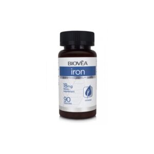Biovea Iron 18mg - Iron, Pack of 90 caps