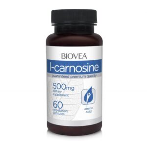 Biovea L-Carnosine 500mg - Карнозин, Разфасовка 60 caps