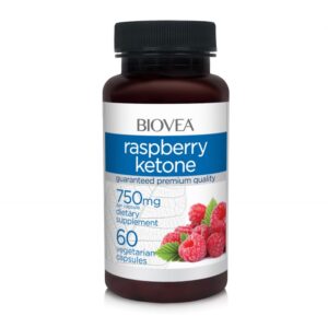 Biovea Raspberry Ketone 750mg - Малинови Кетони, Разфасовка 60 caps