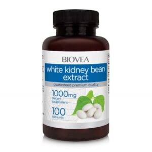 Biovea White Kidney Bean Extract 1000mg - Екстракт от Бял Боб | 100 caps