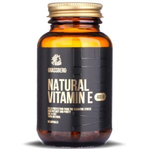 Grassberg Vitamin E 400IU Natural - Витамин E, Разфасовка 60 sgels