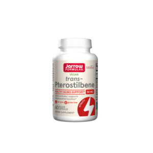 Jarrow Formulas Pterostilbene 50mg - Птеростилбен, Разфасовка 60 caps