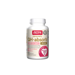 Jarrow Formulas Ubiquinol - QH-absorb® 200mg - Убихинол, Разфасовка 60 sgels