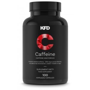 KFD Caffeine+ - Кофеин, Разфасовка 100 caps