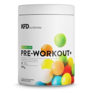 KFD Premium Pre Workout+ - Азотен Бустер, Вкус Дъвка, Разфасовка 0.500kg
