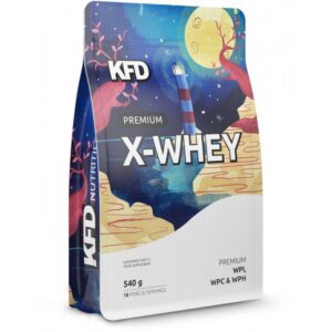 KFD Premium X-Whey - Протеинова Матрица, Вкус Вафла, Разфасовка 0.540kg