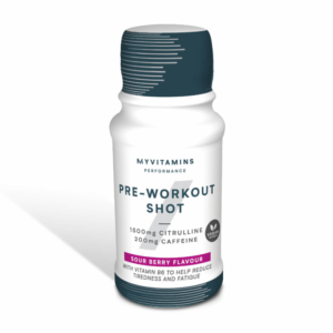 Myprotein Pre-Workout Shot - Азотен Бустер, Вкус Горски плодове, Разфасовка 60ml