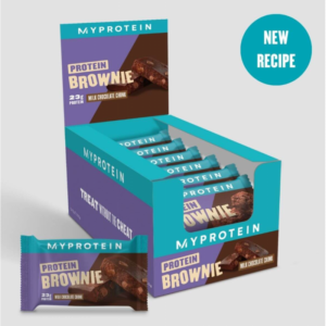 Myprotein Protein Brownie - Протеинов Бар, Вкус Бял шоколад, Разфасовка 0.075kg