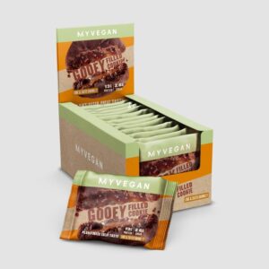 Myprotein Vegan Filled Protein Cookie - Протеинов Бар, Вкус Солен карамел, Разфасовка 75g