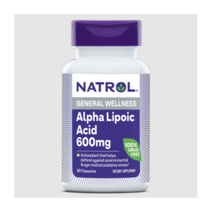 Natrol Alpha Lipoic Acid 600mg - Алфа Липоева Киселина