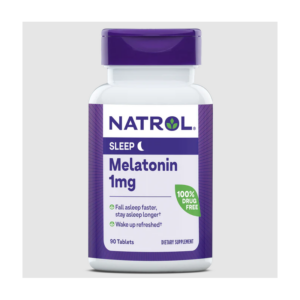 Natrol Melatonin 1mg - Melatonin, Pack of 90 tabs